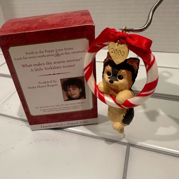 Hallmark 2000 “Puppy Love” Ornament - Picture 3 of 8